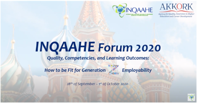 12th INQAAHE Forum 2020 Quality, Competencies, and Learning Outcomes: How to Be Fit for Generation Z Employability 